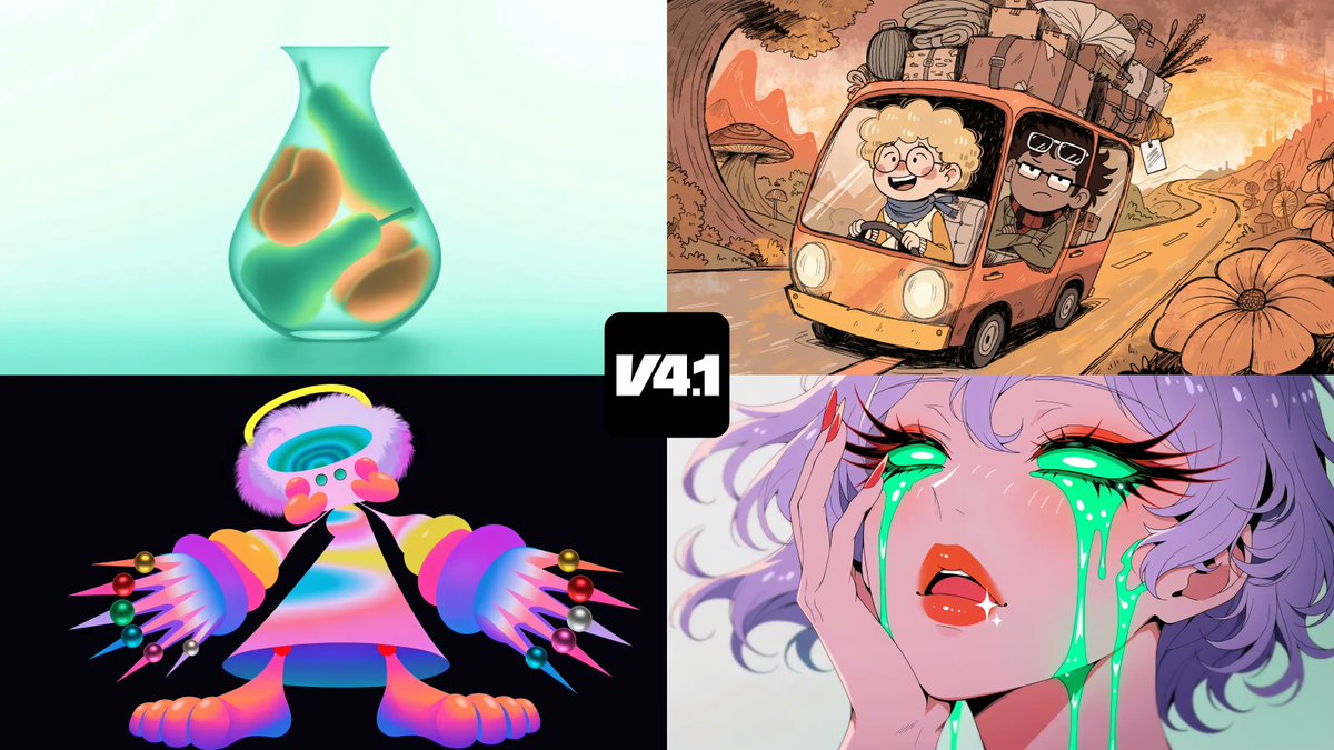 Live on OpenRouter: @recraftai V4.1!

Six new image generation models: V4.1 and V4.1 Pro for high ae...
