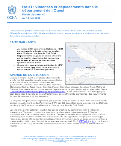 OCHA Haiti tweet media