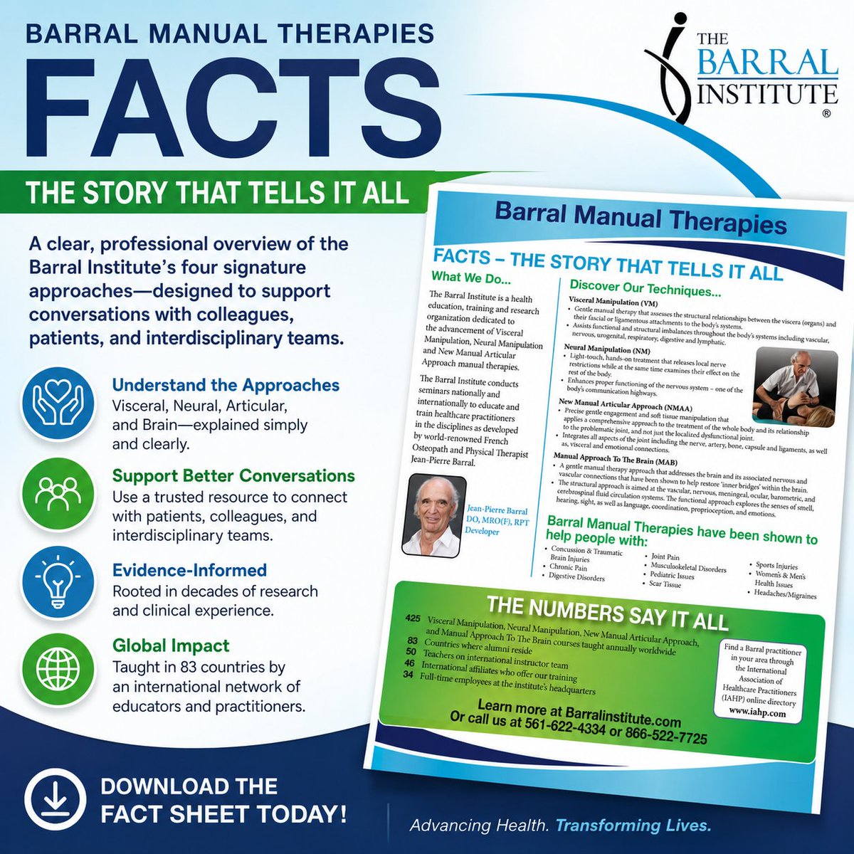 BarralInstitute's tweet photo. 📷 This May, Explore a Deeper Way of Working 📷This flyer was designed to support conversations with colleagues, patients, and interdisciplinary teams.
📷 Download Flyer to Share: https://t.co/uTuisLVqVA https://t.co/Upvj9cbtxs