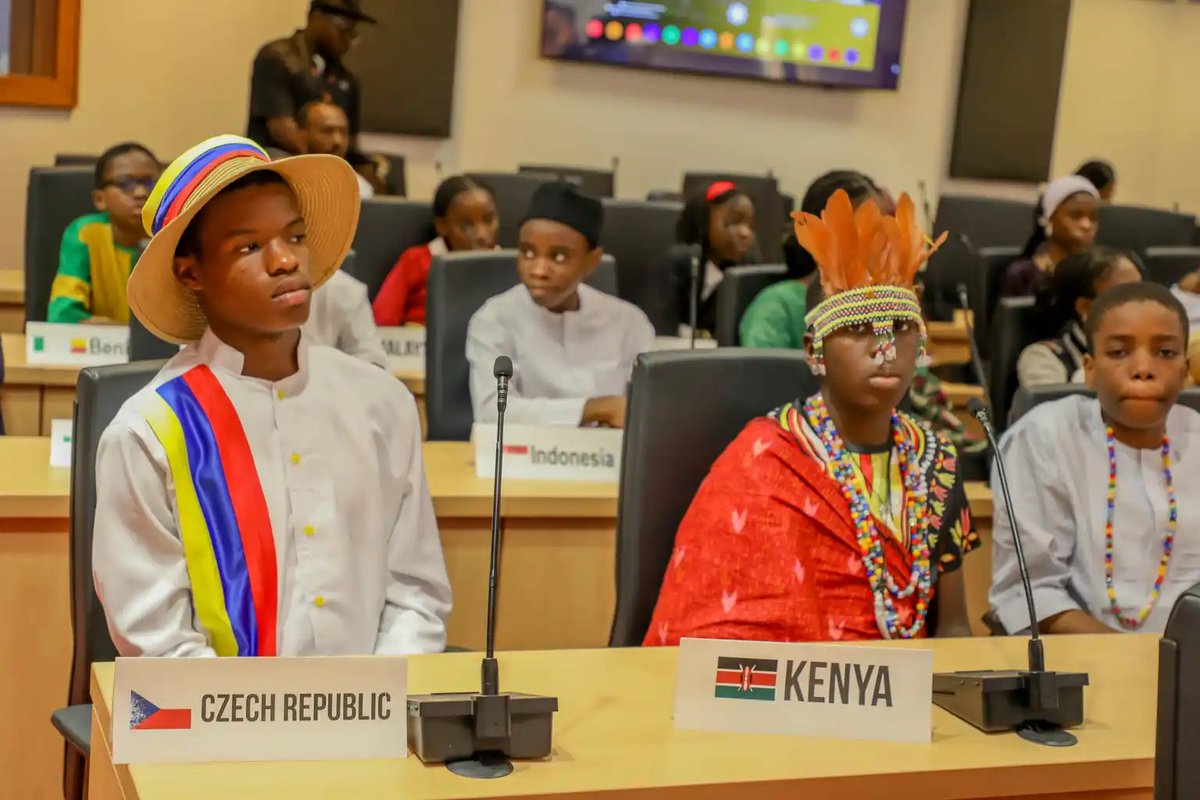 UN_Nigeria's tweet photo. “The world you are simulating today is the world you will lead tomorrow. Be the innovators who design solutions that reach the last child &amp; be the diplomats who bridge divides in a fractured world.”remarks of @muriel_mafico, @UNFPANigeria Country Rep @PAIMUN 2026 Gen., Assembly. https://t.co/yIjuC2ItjH