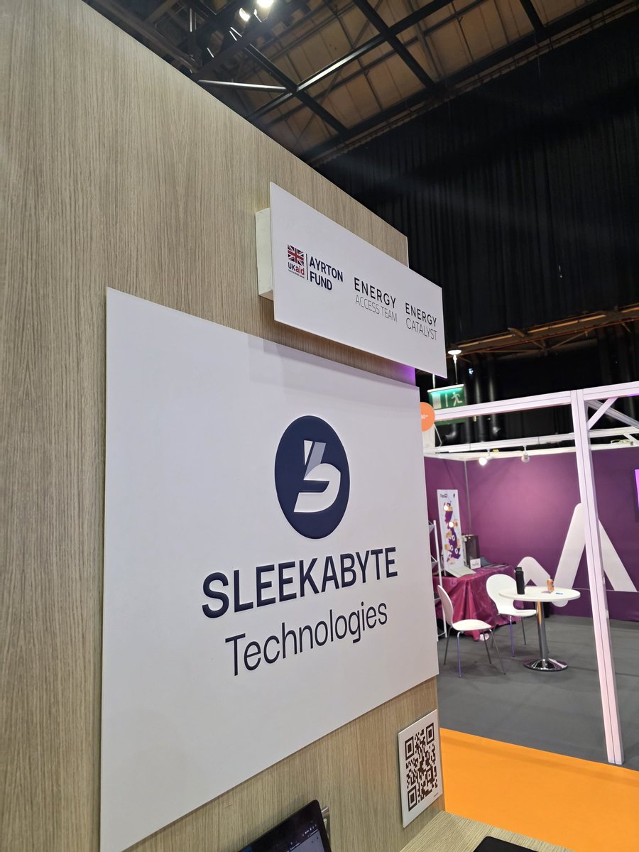SleekaByte's tweet photo. Live from All-Energy 2026 at SEC Glasgow 🇬🇧

Exhibiting &amp; connecting with innovators shaping renewable energy &amp; sustainable tech.

Every conversation reinforces one truth: innovation drives a sustainable future.

#AllEnergy2026 #CleanEnergy #Sleekabyte https://t.co/jkJMVuUC5O