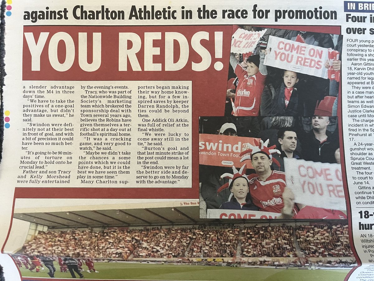 Old Swindon Programmes tweet media