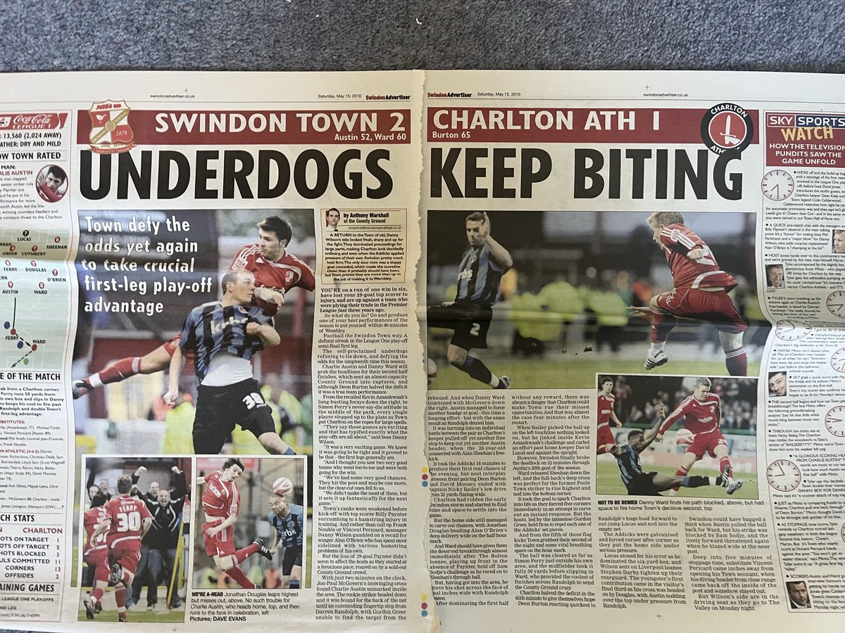 Old Swindon Programmes tweet media