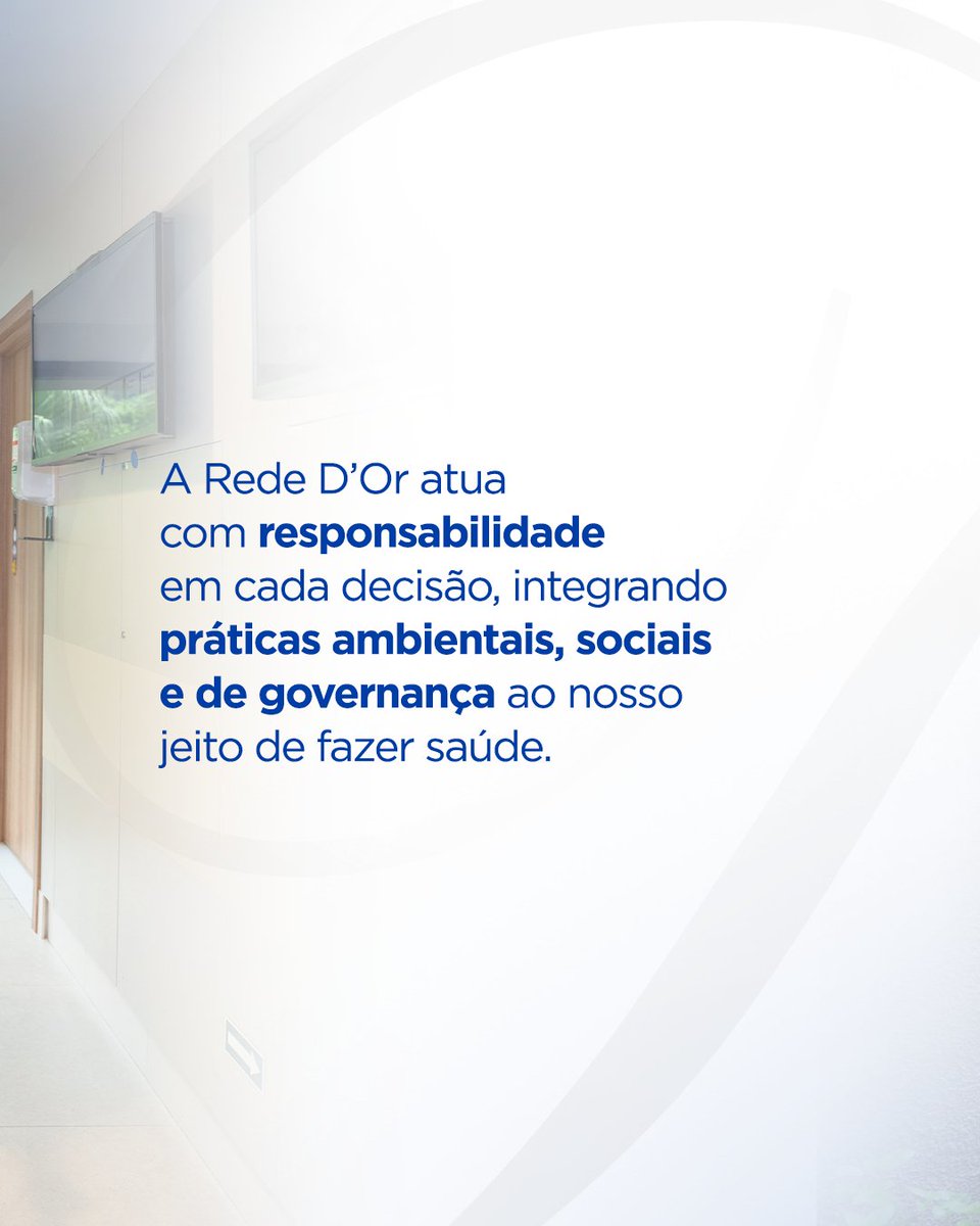 rededor's tweet photo. Está disponível o Relato Integrado de Sustentabilidade 2025 da Rede D’Or. Se trata de uma publicação anual que reúne nossos avanços ao longo do último ano e reforça como seguimos incorporando práticas ESG à nossa atuação.

https://t.co/L2aek04fIO https://t.co/HWiqCNSSGP