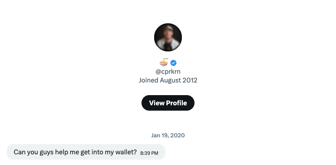 Blockchain tweet media