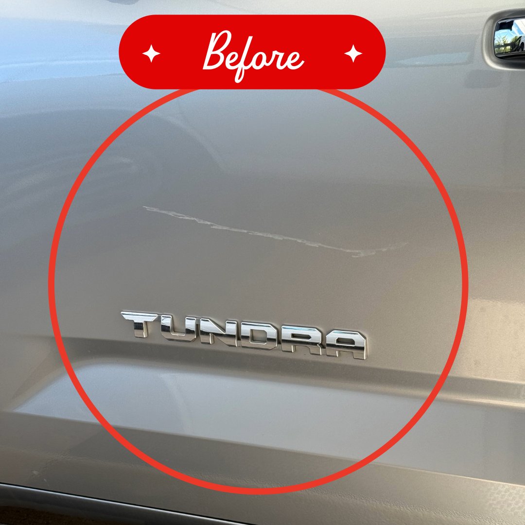 1_ScratchMaster's tweet photo. 🚘✨ 2025 Toyota Tundra Scratch Repair Completed in Highlands Ranch ✨🚘

Scratch Master recently completed mobile scratch paint repair and emblem removal on this 2025 Toyota Tundra — restoring a clean factory-style finish right at the customer’s location. 👌 https://t.co/qvXgm21Bul