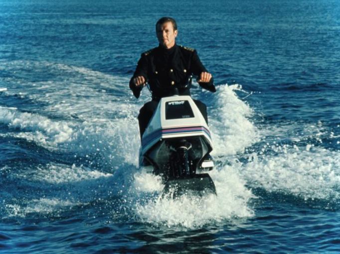 thewakeedit's tweet photo. Roger Moore's 1977 Wetbike Ride Didn't Just Sell a Movie—It Started the Jet Ski Revolution https://t.co/ddJSjZe0pj https://t.co/DJuD6PnxW3