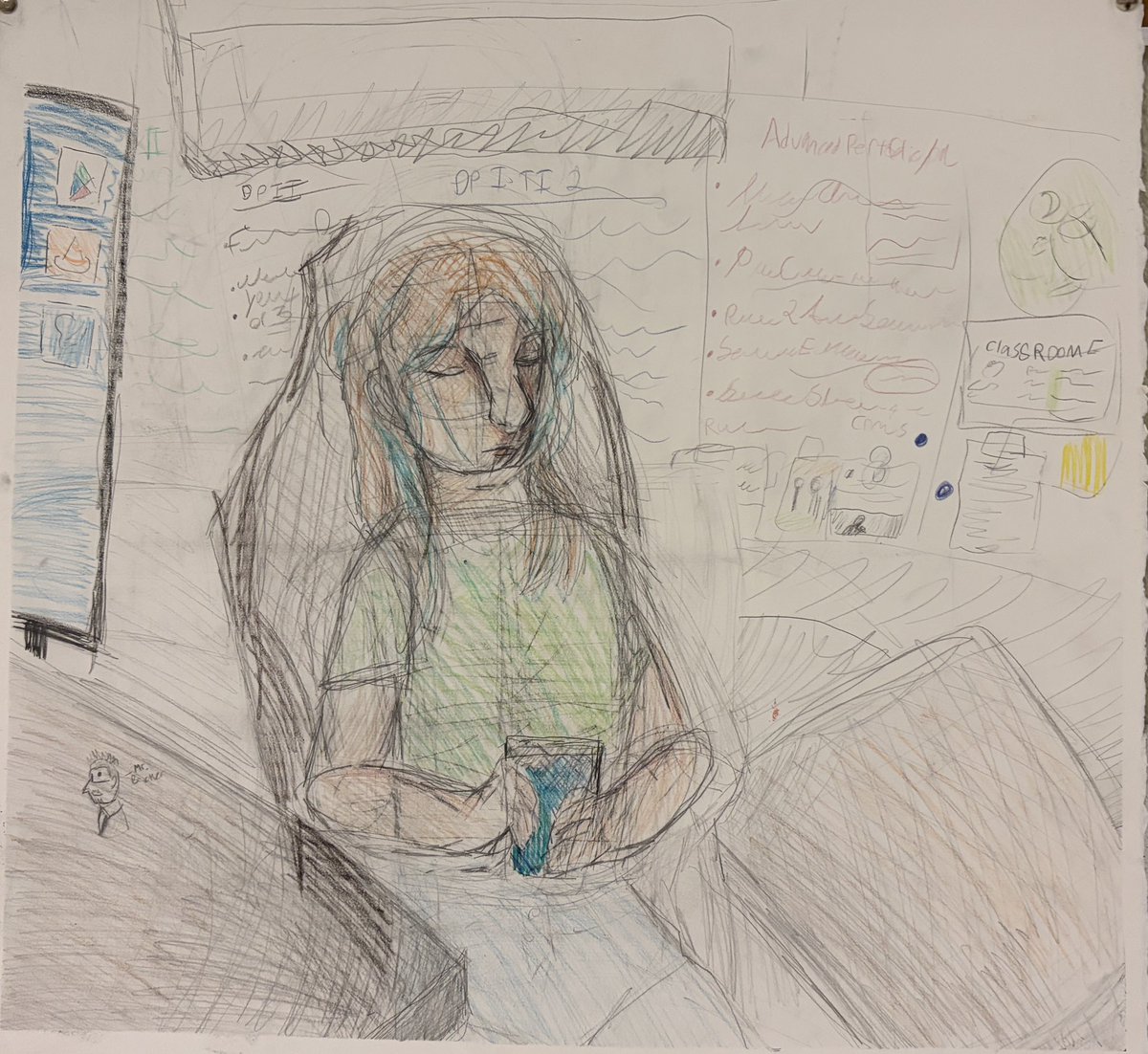 BrickerRoom's tweet photo. Some Drawing and Painting II Figure Drawings from observation! (1) https://t.co/R5H9WSnJeJ