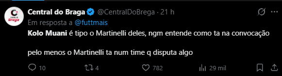 Central do Braga tweet media