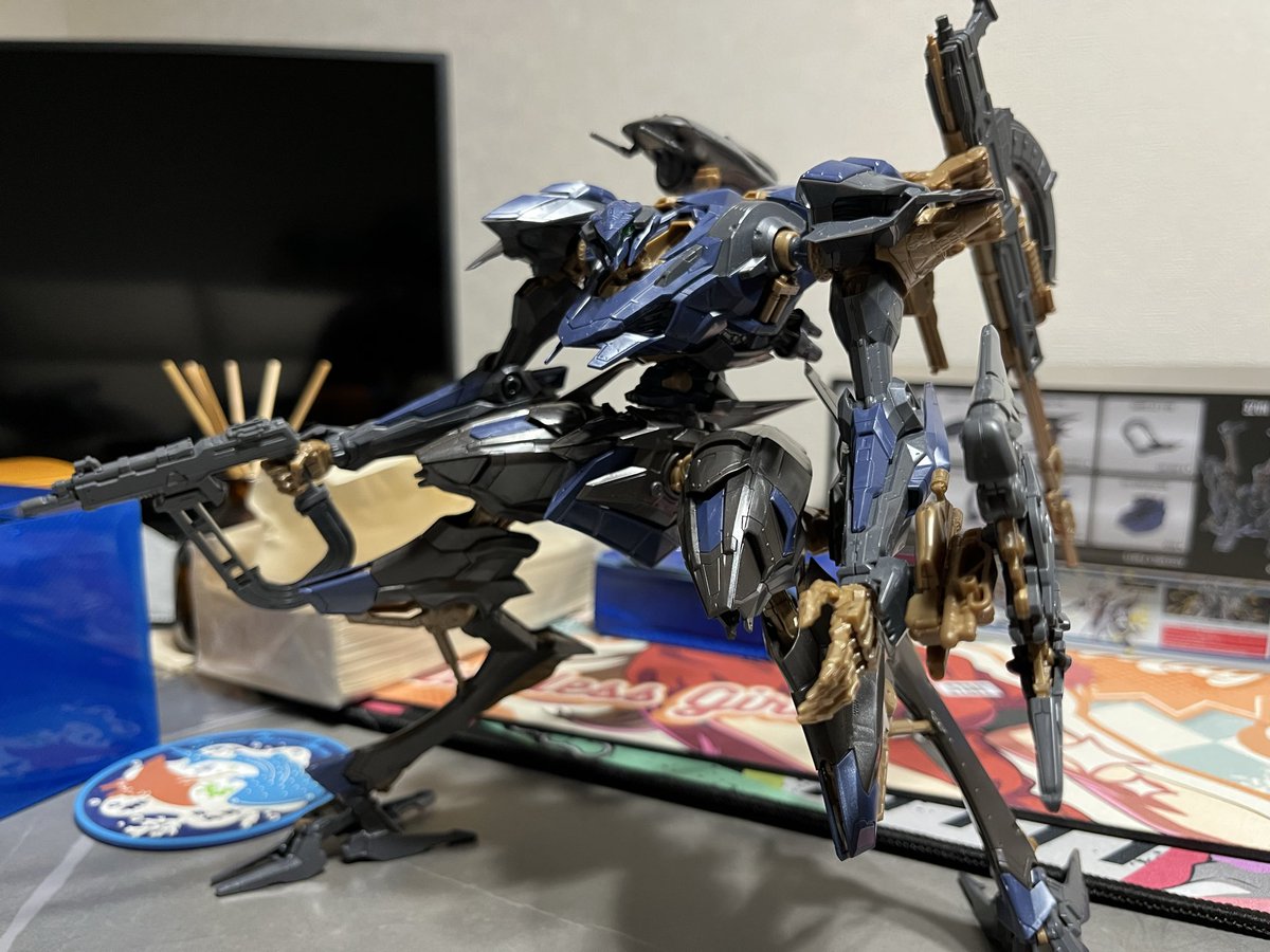 altair_gf's tweet photo. 久しぶりにプラモデル作ったー
スティールヘイズかっこよすぎ https://t.co/GwqPsndv7f
