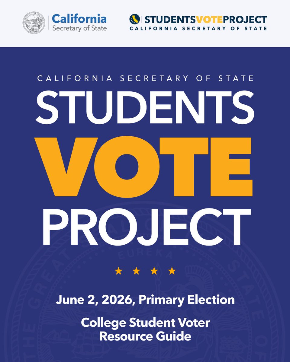 California Secretary of State tweet media