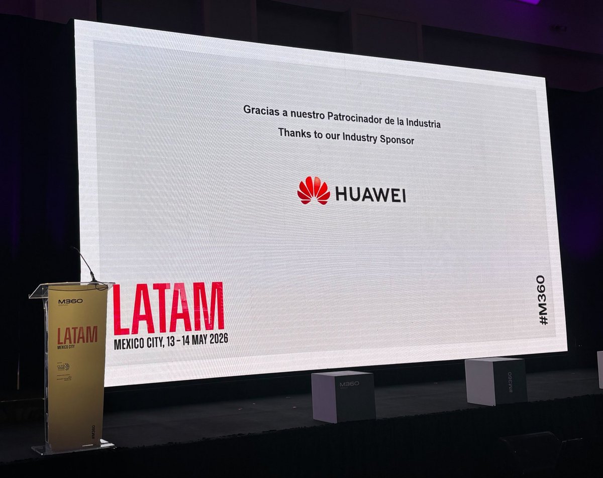 Huawei Mexico tweet media