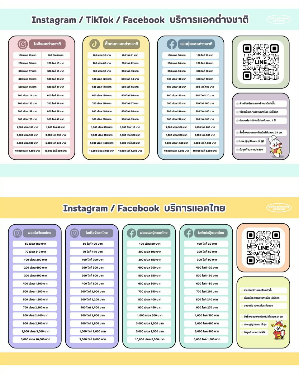 เยลโล่บันนี่ / สอบถามทักไลน์ได้เลย tweet media