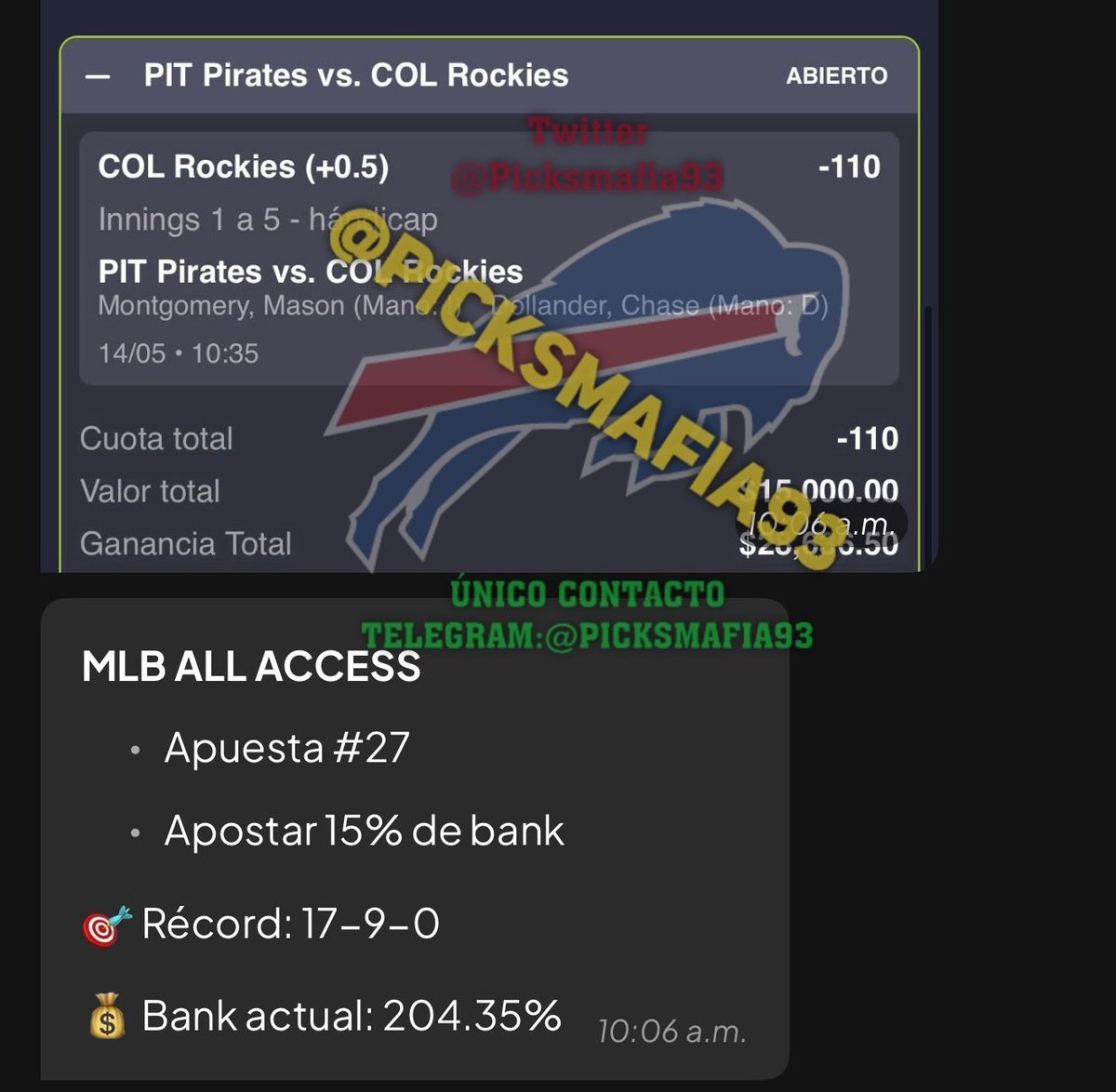 PICKS DE TIPSTERS GRATIS tweet media