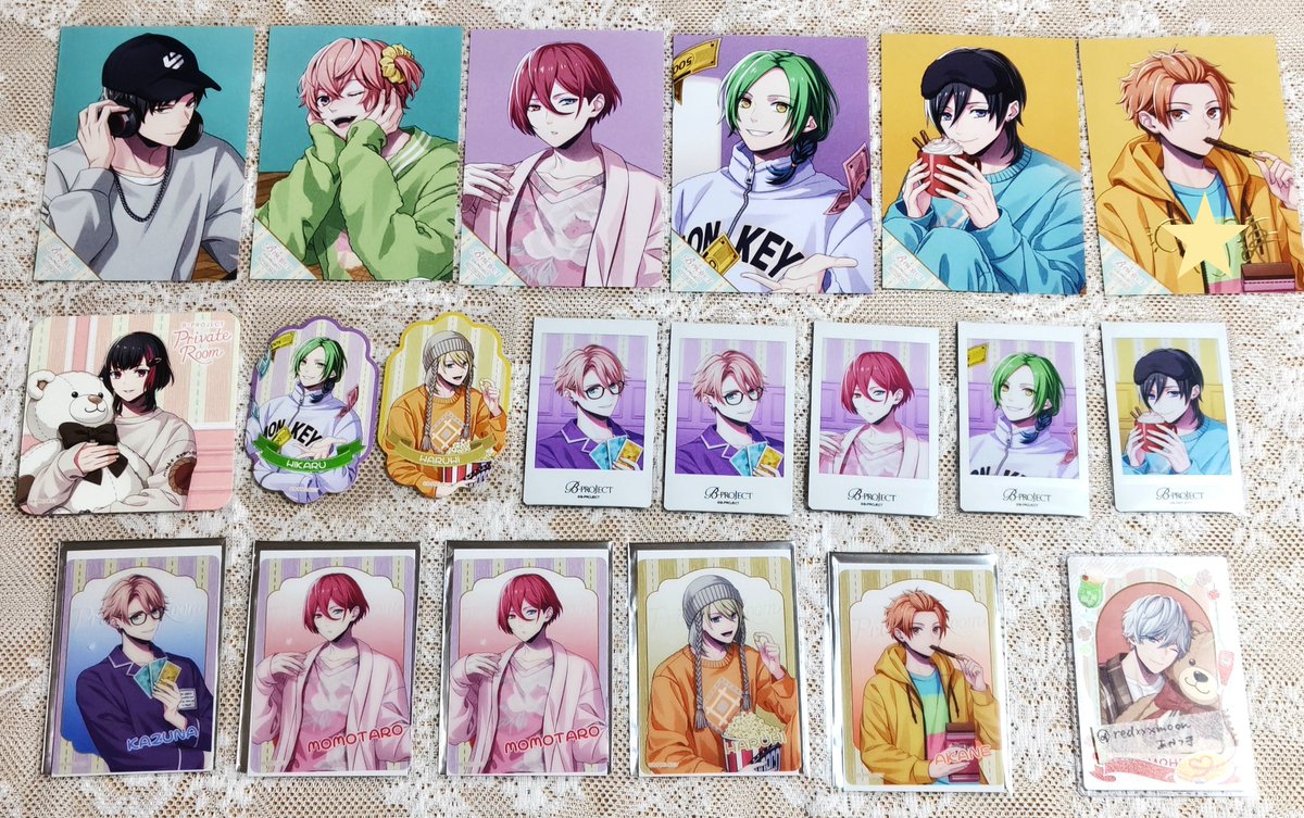 交換・譲渡】Bプロ B-PROJECT Private Room 特典 ブロマイド コーヒー