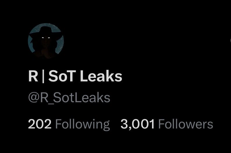 R | SoT Leaks tweet media
