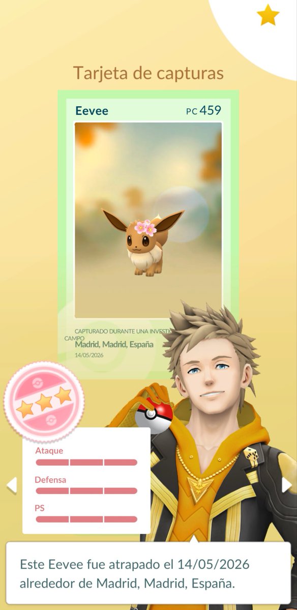 carloshigu's tweet photo. Que que!???? #pokemongo #eevee #maratonprimaveral #IV100 https://t.co/ul3jaKwMEY