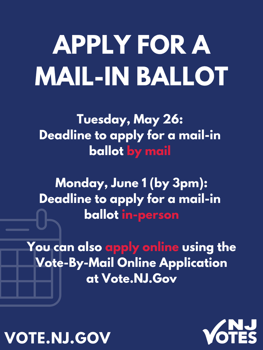 New Jersey Division of Elections tweet media