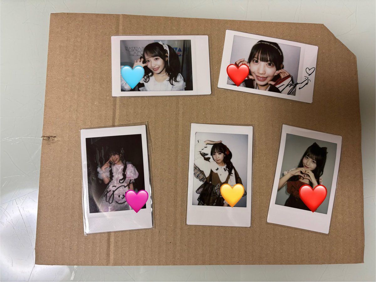 白石まゆみ　直筆サイン入りチェキ　当選品 白石まゆみ デビュー前のレアな直筆サイン入りチェキ 生誕祭会場購入