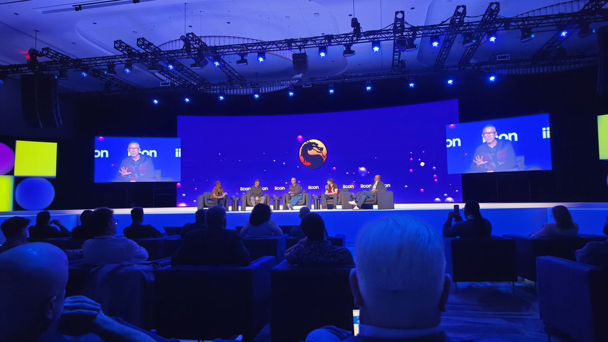 Go_LIVEEVENTS's tweet photo. iicon 2026 | Interactive gaming conference 🎮

Lighting, Audio, Video by our LA location. Thank you to Showcall Inc for inviting us into this project. 

📸 @IICONOfficial, Entertainment Software Association, @gameovergreggy on IG https://t.co/6EYXox1jJr