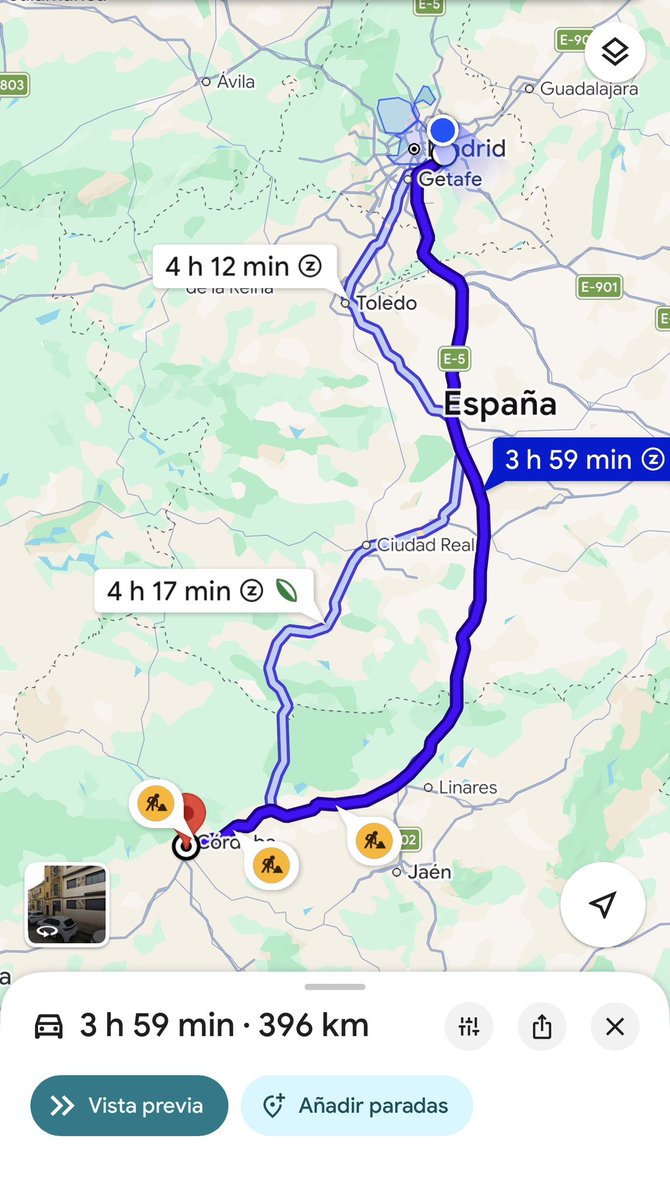 IngAhorrador's tweet photo. ❌ 396 km = solo gastar gasolina
✅ 396 km = viaje pagado parcialmente SOLO por movernos 🚗💸🌱
Esta tarde escapamos de Madrid rumbo a Córdoba aprovechando el festivo en Madrid😎
📍 Madrid → Córdoba
🛣️ 396 km
Y aquí viene lo potente de #Ciclogreen 👇🏻
💰 Ciclogreen paga 0,02€/km
TANTO al conductor COMO al pasajero.
Eso significa que en ESTE viaje:
👤 Conductor → 396 × 0,02€ = 7,92€
👤 Pasajero → 396 × 0,02€ = 7,92€
💸 Total generado en un solo trayecto: 15,84€
Ahora imagina hacer esto en escapadas, viajes al trabajo o fines de semana… 👀
❌ Hacer kilómetros “gratis”
✅ Cobrar por desplazarte
Consigue 5€ de regalo cuando completes tu 5º viaje 😏👇🏻
🔗 https://t.co/qLEpFAJPK1
¿Quién más sale hoy de Madrid? 😂