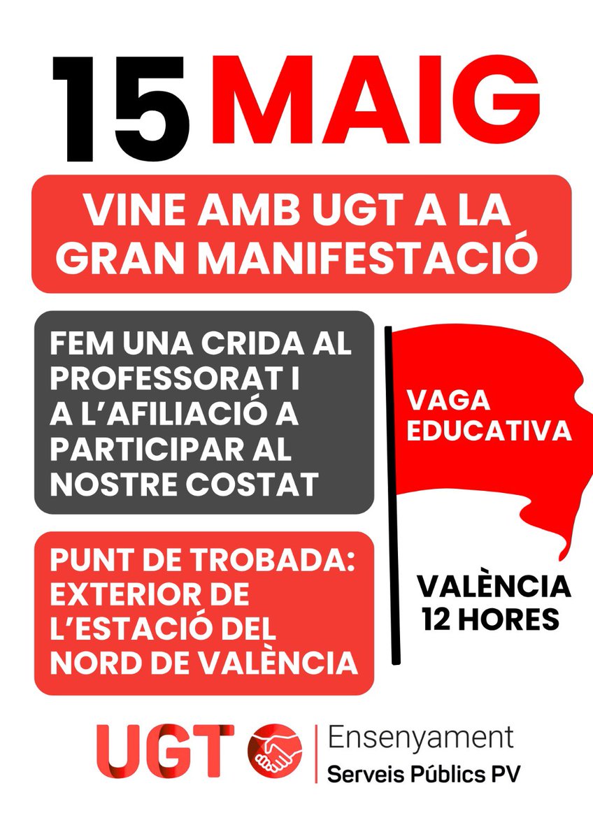 @ensenyamentUGTPV tweet media