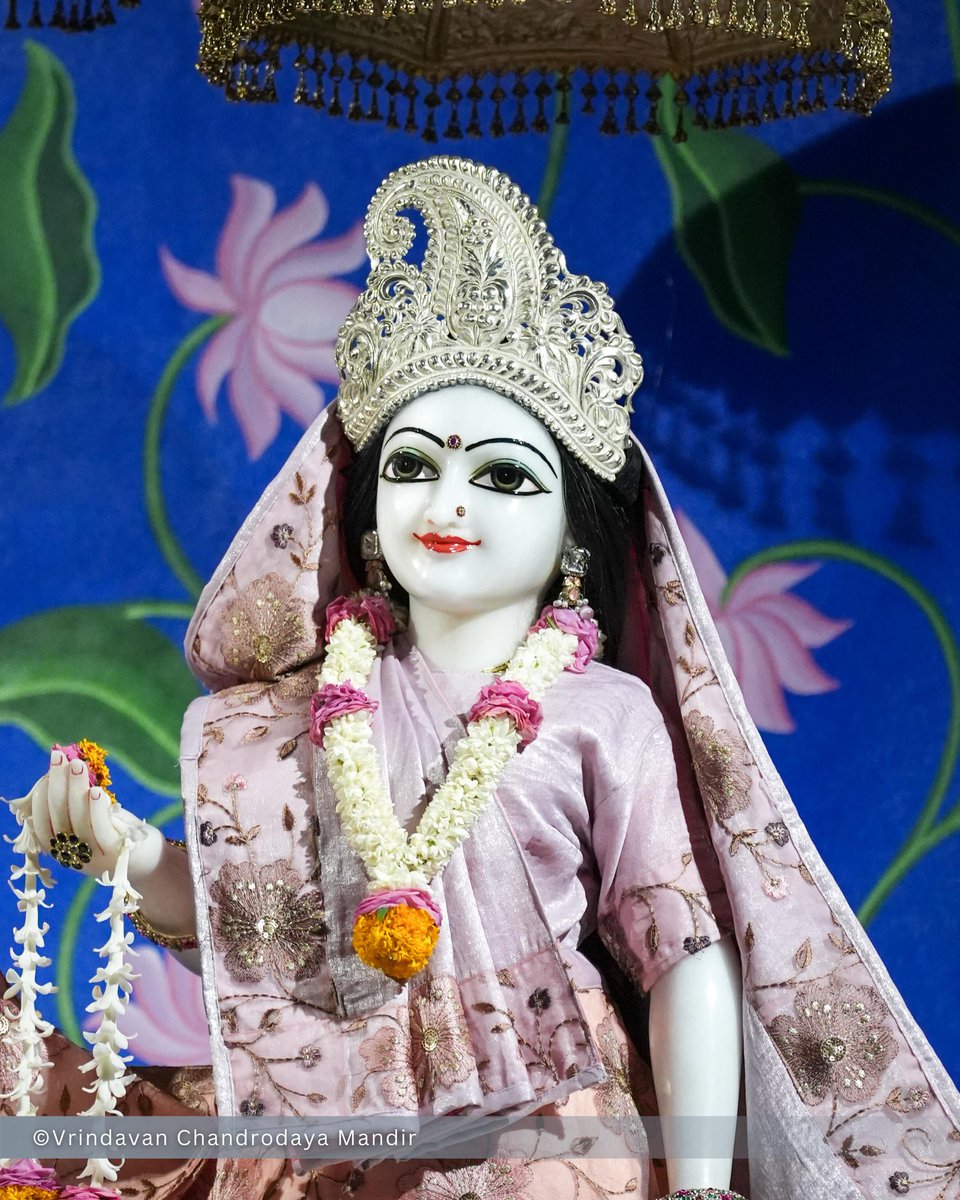 Vrindavan Chandrodaya Mandir tweet media