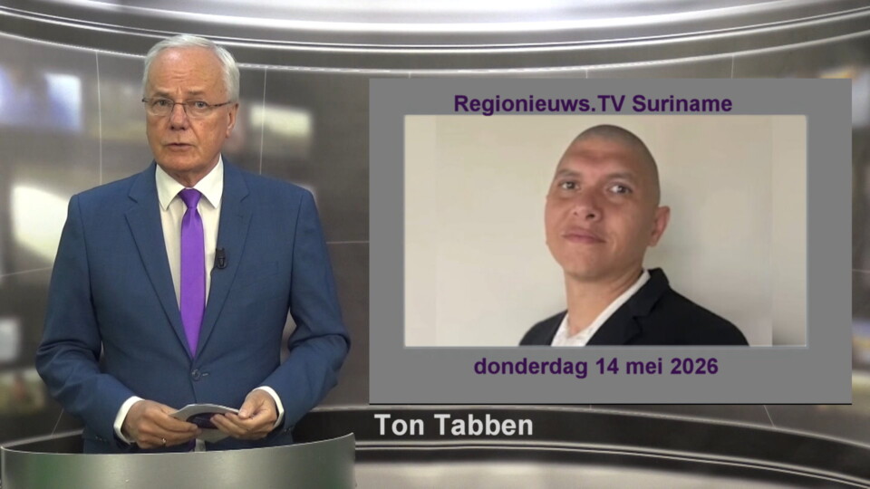 RegionieuwsT's tweet photo. Regionieuws TV Suriname 14 mei 2026 ► Fraude Moni Karta ► Abrahams verbaasd over TAS ► Radioactieve opslag -  https://t.co/P9GvlXD4Gl https://t.co/vcd59kb13D