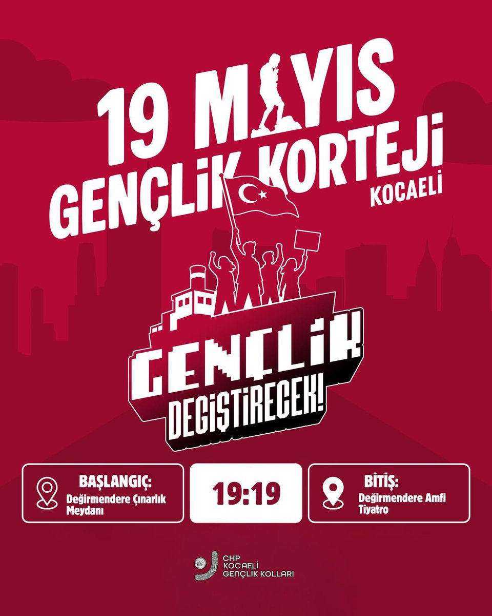CHP Kocaeli Gençlik Kolları tweet media