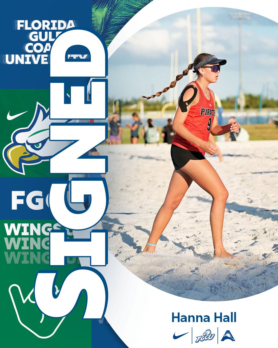 FGCU_BeachVB's tweet photo. 𝐬𝐢𝐠𝐧𝐞𝐝 ✍️

welcome to FGCU, Hanna! https://t.co/8mJTH6q7KD