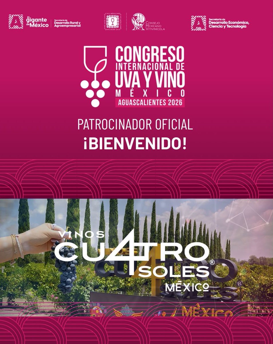 Consejo Mexicano Vitivinícola tweet media