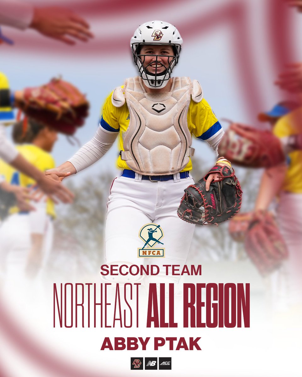 BC_Softball's tweet photo. ALL REGION 🦅

Congratulations to Abby Ptak on being named to the @NFCAorg Northeast Second Team!!

📰: https://t.co/edGHZoia7Y https://t.co/ClwNRx1PLd