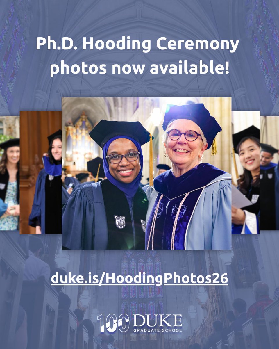 Duke Graduate School tweet media