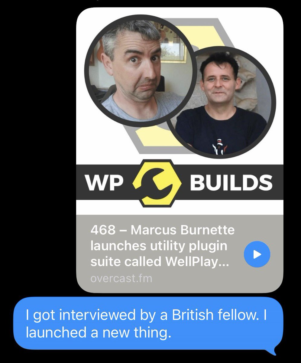 Marcus Burnette — The WP World tweet media
