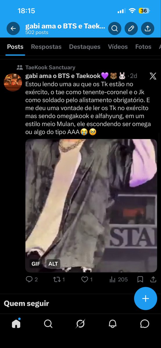 gabi ama o BTS e Taekook💜🐻🐰 tweet media