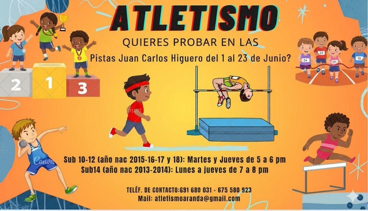 Club Atletismo Aranda La Granja de Chico Ibercaja tweet media