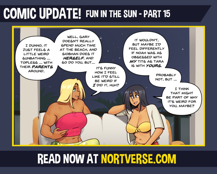 Nortverse: Tara and Beverly tweet media