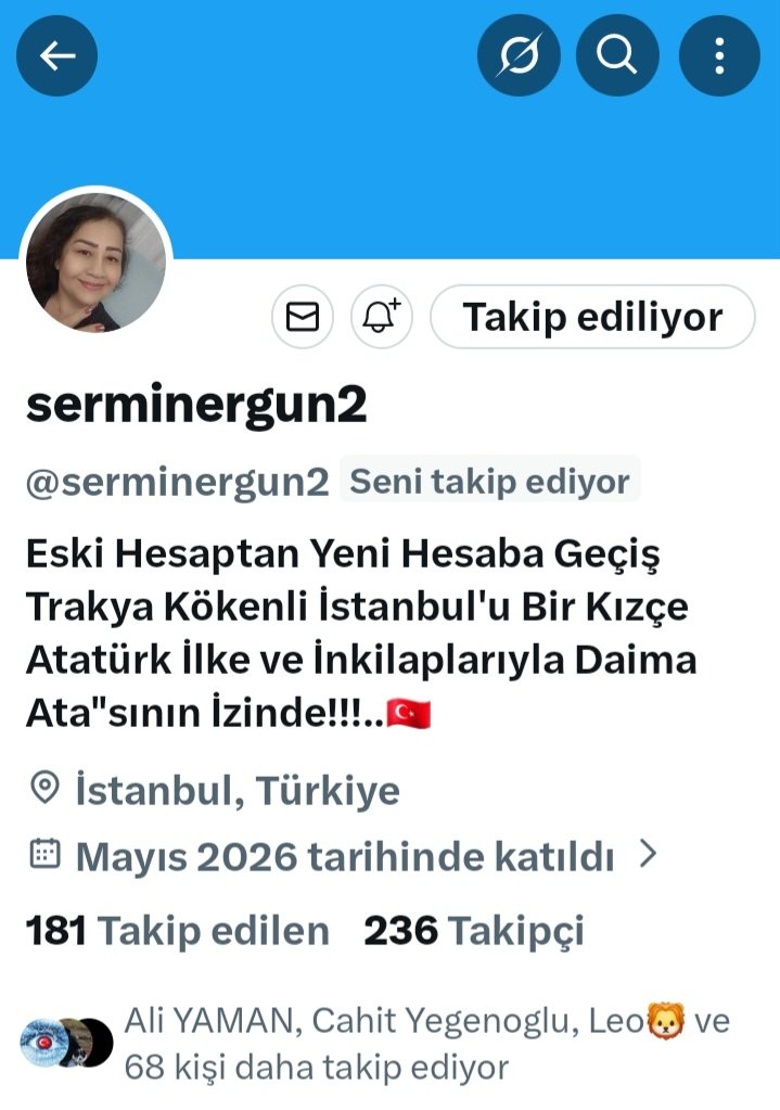 sunasry's tweet photo. ***
Canım arkadaşım @serminergun2 Şerminimin yedek hesabıdır..
Takip desteği verirseniz sevinirim...🙋
Ben de mi gidip yeni bir hesap açsam, #Eloni'ye güven olmuyor 🙈😂😂 https://t.co/HlBeCzW2pz