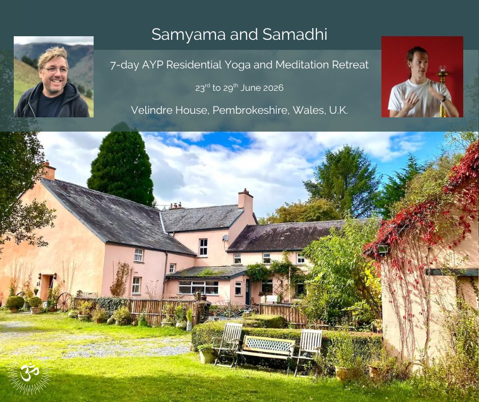 AYPYogaSpanish's tweet photo. Todavía quedan plazas disponibles para el retiro residencial de AYP  en Pembrokeshire, Gales, a finales de Junio. El tema será "Samyama y Samadhi". Es una de las prácticas más poderosas del yoga.

Información: https://t.co/UvUyti7Oar https://t.co/puCsa5z0Ne