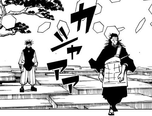 geoddeeezz's tweet photo. I think a lot about the dynamic between Kenjaku and Choso as parent and firstborn son. When you really step back you begin to see parts of Ken’s personality in Choso and I find that very cute https://t.co/287MUuPxx5
