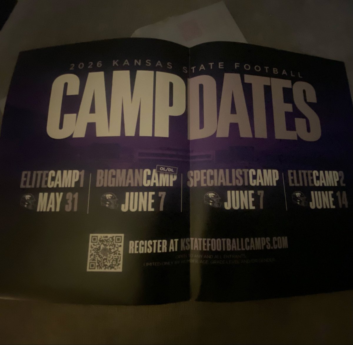 ZanderSF13's tweet photo. Thank you @KStateFB for the mail and camp invite!
@LNSFootball @CK_KleinCollin @CoachBufordJ @Coach__Gleeson https://t.co/9D5ABSiMAy