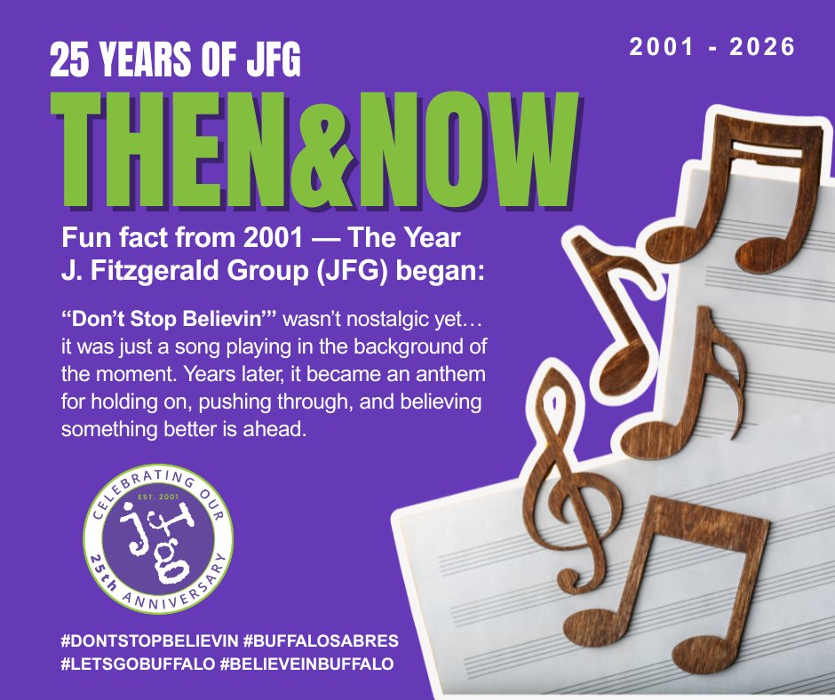 JFitzGroup's tweet photo. Holding on &amp; believing something better is ahead ...

Sounds a little like Buffalo, doesn’t it? 💙💛

When Zach Benson was caught singing #DontStopBelievin on the ice recently, it was a perfect reminder: Buffalo fans may get tested, but they never stop believing. #LetsGoBuffalo https://t.co/Xrz1AzS2lP