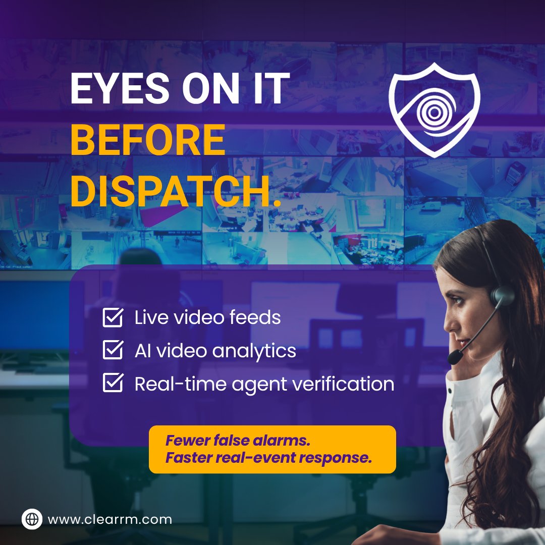 clear95512's tweet photo. Live video feeds + AI analytics + real-time agent verification.

Our operators SEE what's happening before dispatch — fewer false alarms, faster real-event response.

Add video-verified monitoring to your offering → https://t.co/xnWCZnRW9b
#VideoMonitoring #FalseAlarmReduction https://t.co/zEo2tSwfH2