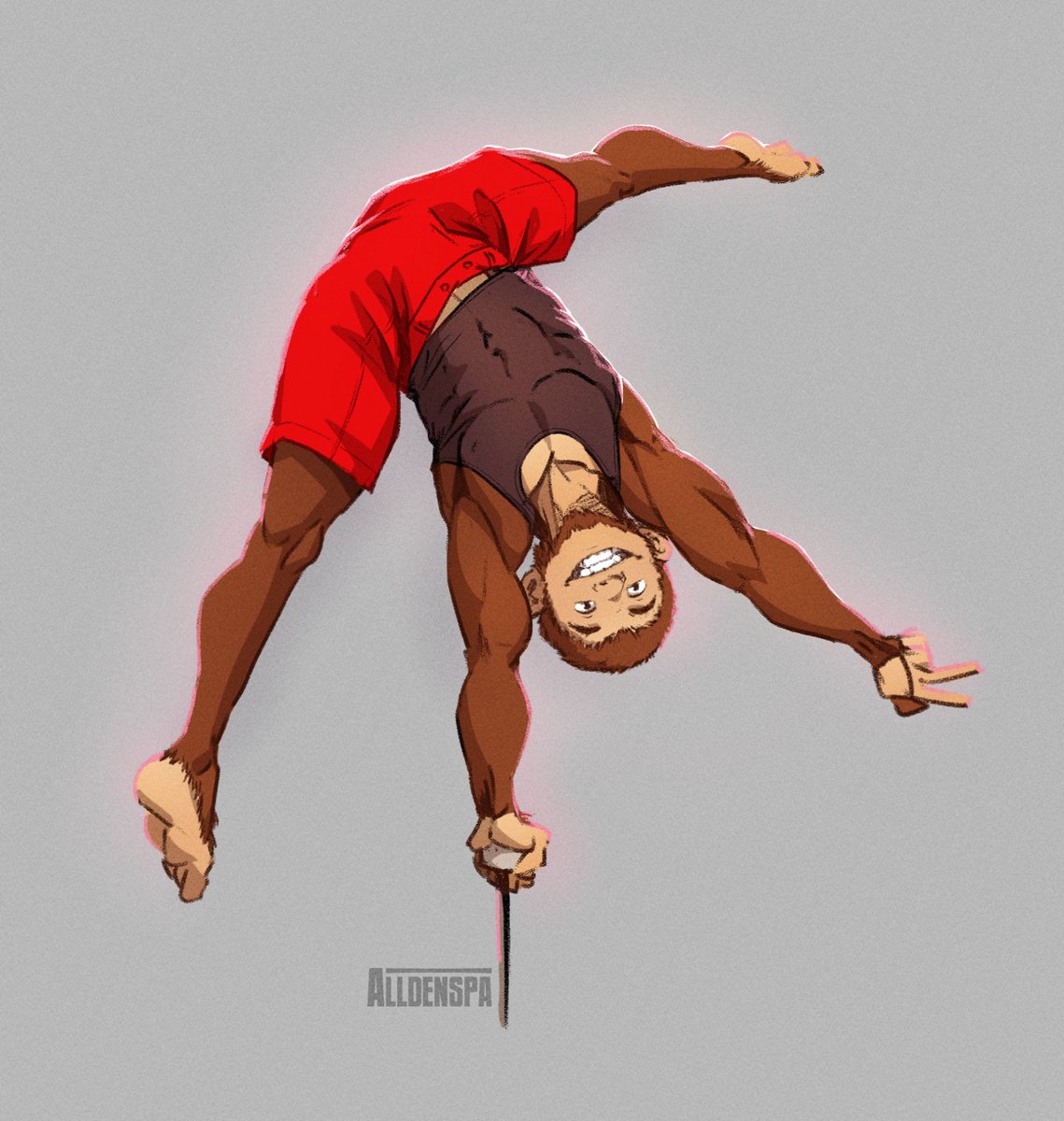 WucroTheMonkey's tweet photo. @wa_workshop Yeah, fair enough! My guy is very human-like, but he is a contortionist and circus performer which I think is unique! https://t.co/MJQaS755NB