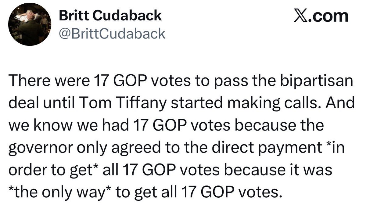 Tom Tiffany tweet media