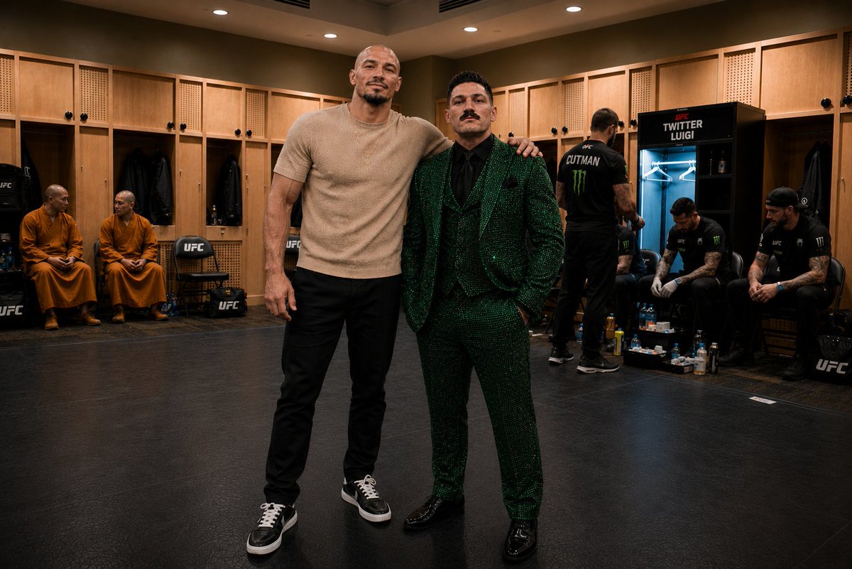 Jithi_MMA's tweet photo. Backstage at #IFC20

Finally got to meet Twitter Luigi(@Luigi1369420) in person. Great guy, can't wait to see him take the Lightweight Title later on tonight!

Can't wait to train with such a high level martial artist! https://t.co/y5Ea4VwML7