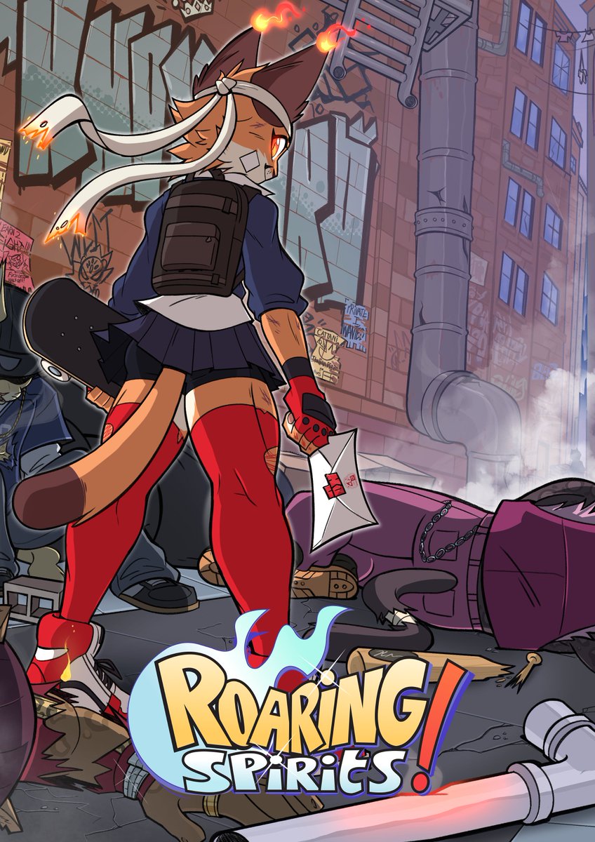 Hey, if you guys like catgirls check out Roaring Spirits! 🐱
Its my webcomic that has a bunch of cat people working day jobs and doing martial arts. Also its free to read~ !