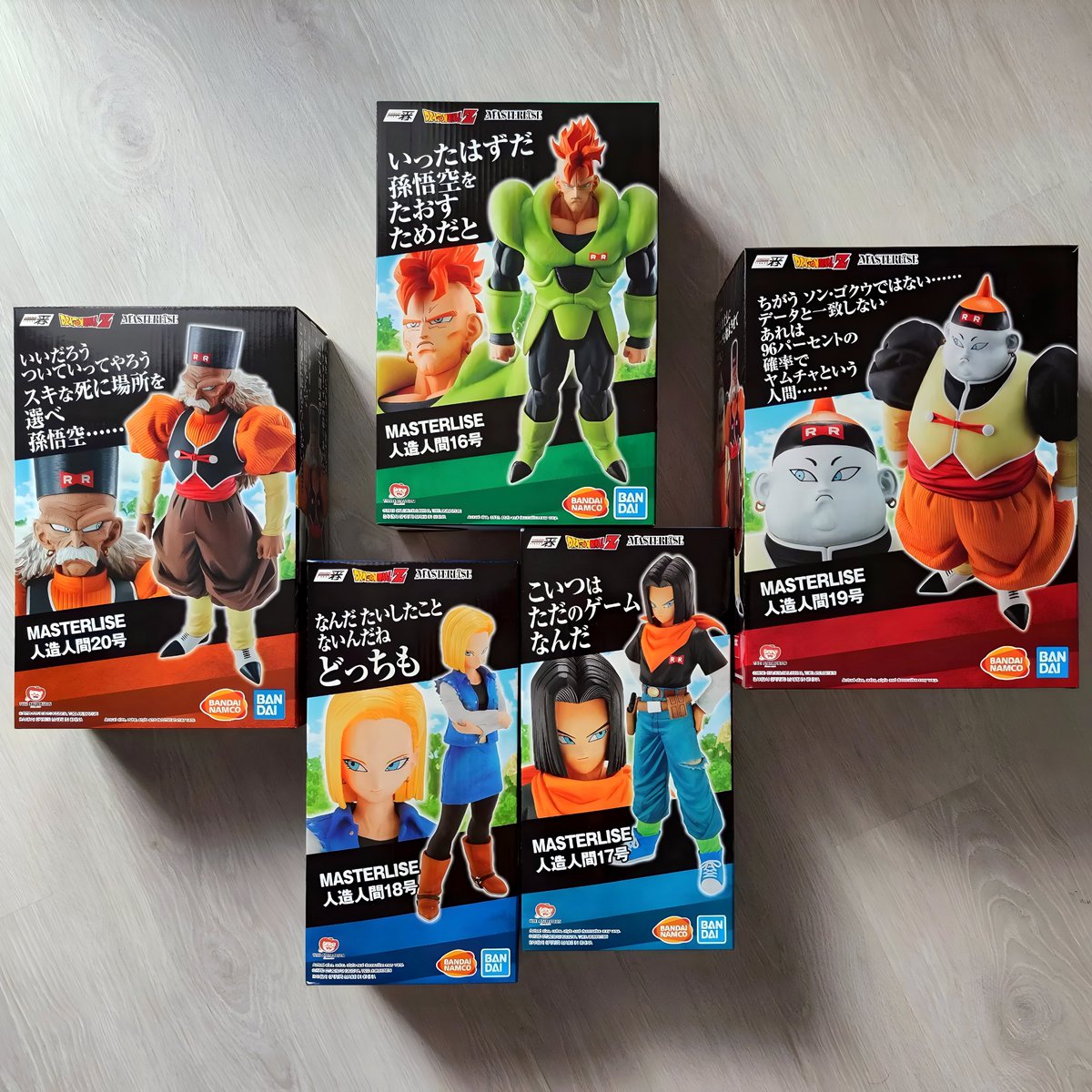 vicdbz's tweet photo. Lo del 12 de mayo...
#DragonBall #Androids #Masterlise #12deMayo #Figureo https://t.co/q6TQxjzYJb