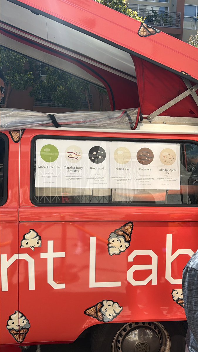 ishabytes's tweet photo. wooo ice cream @JudgmentLabs https://t.co/PQSpL8dIx5