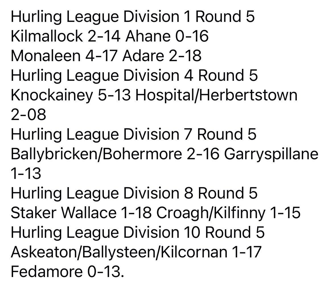 Limerick GAA tweet media
